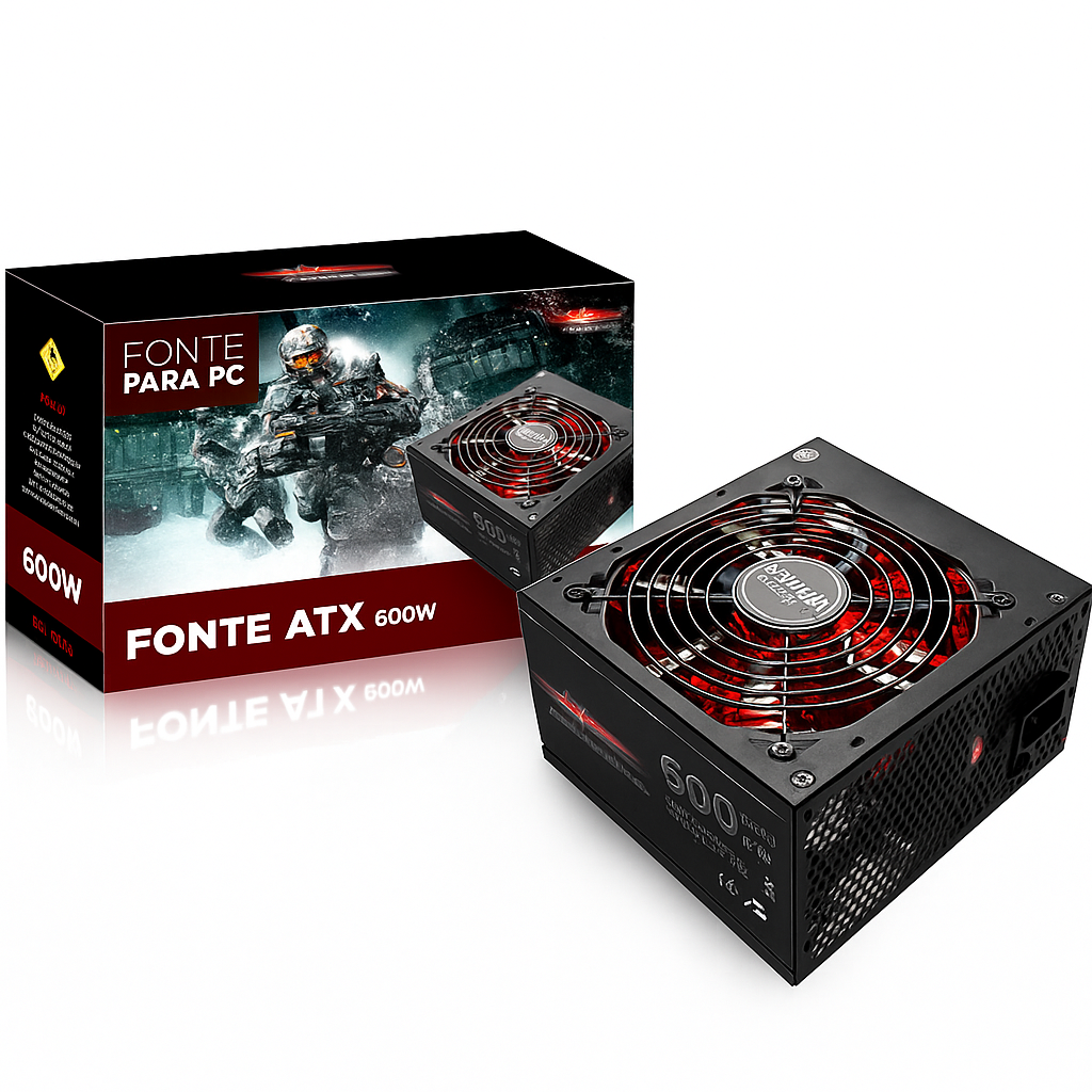 FONTE PARA COMPUTADOR ATX KNUP