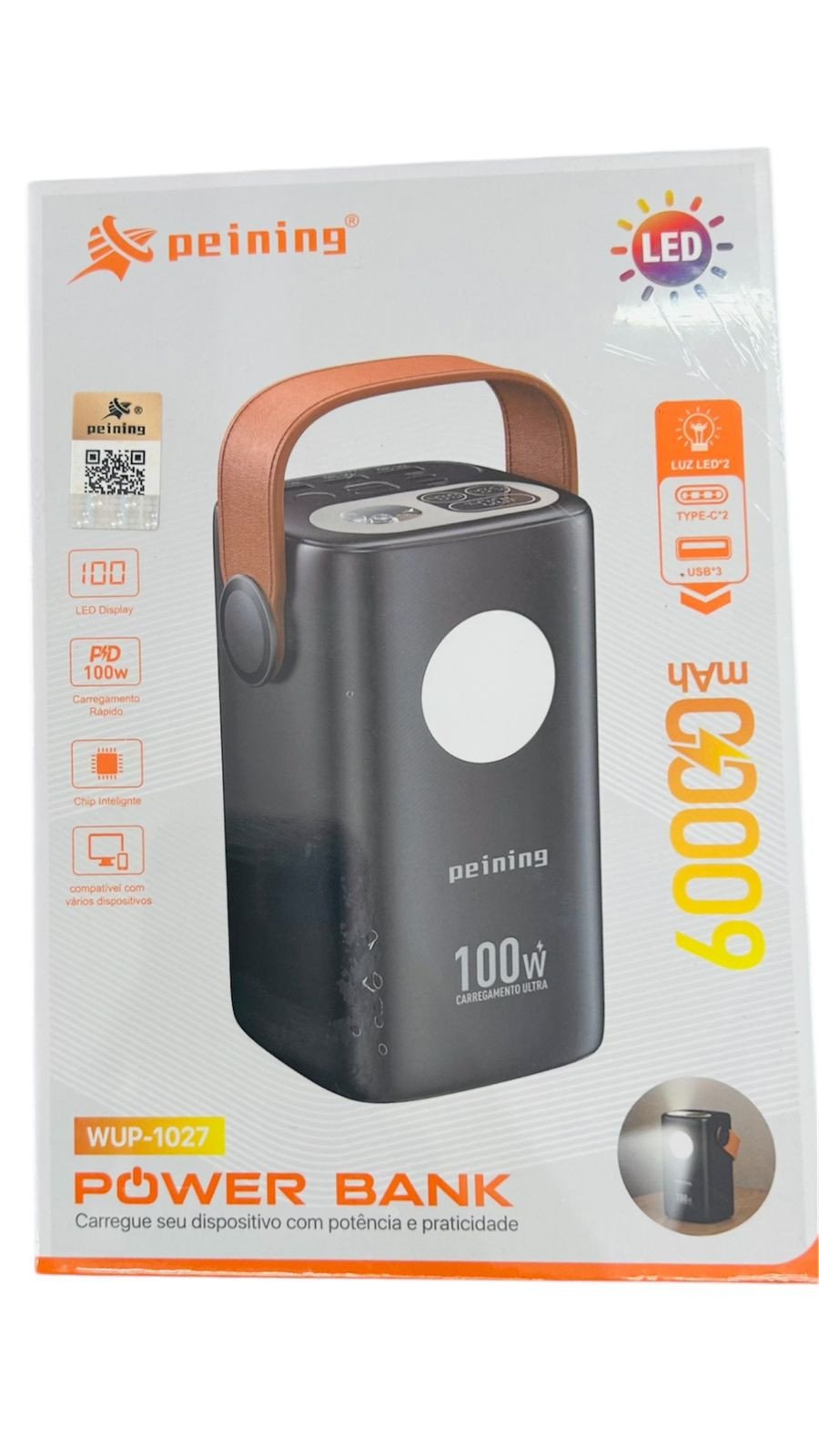 POWER BANK 60.00mAh 100W PEINING