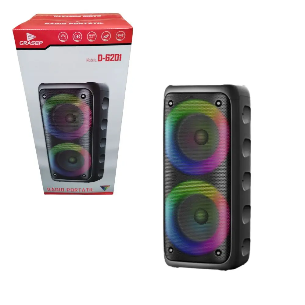 CAIXA DE SOM BLUETOOTH GRASEP