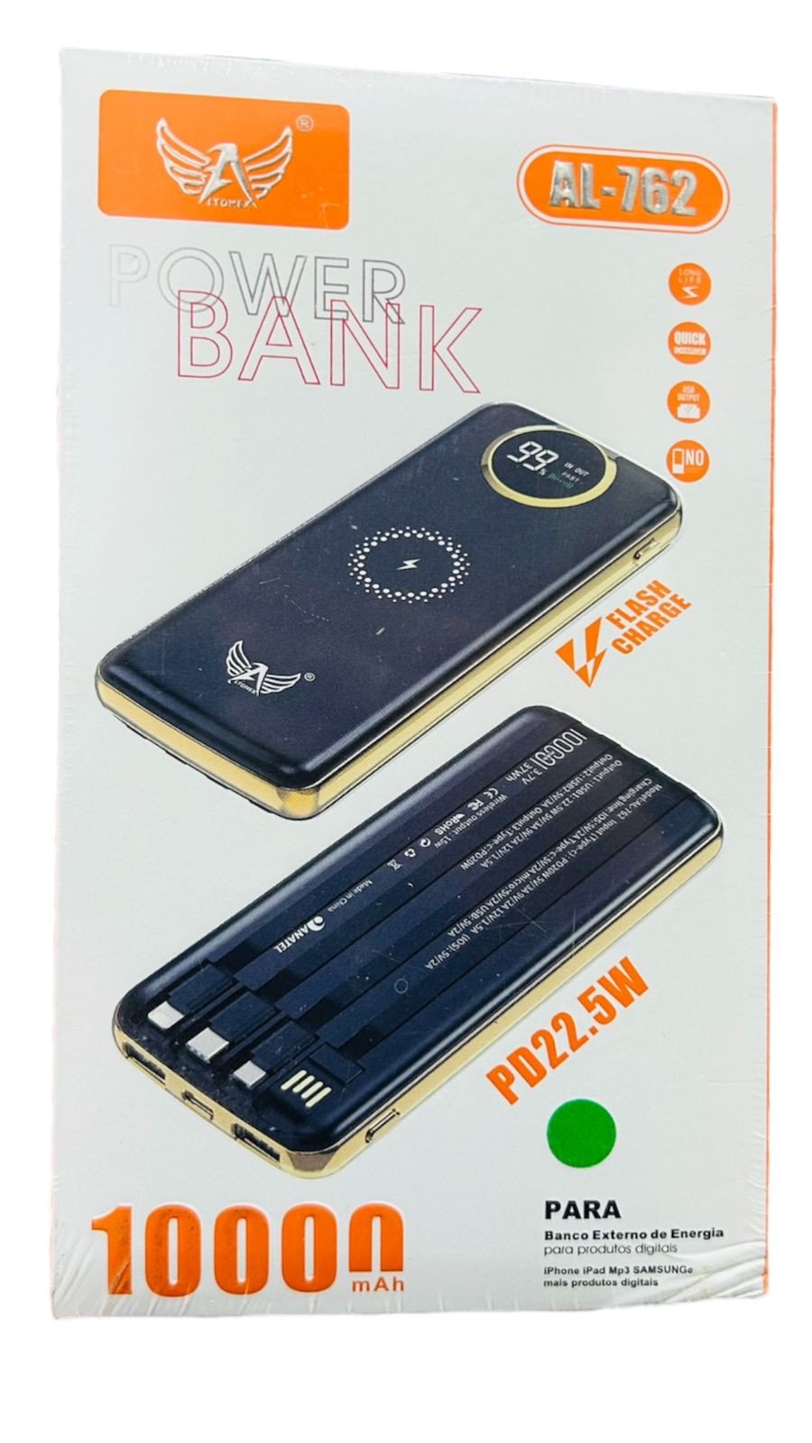 POWER BANK 10.000mAh ALTOMEX