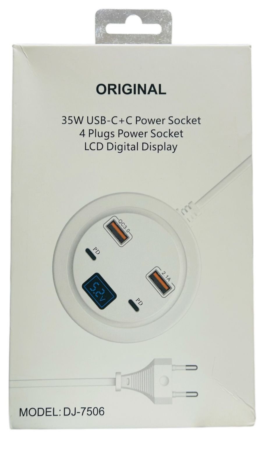 TOMADA DE ENERGIA USB-C+USB 4 PLUGS