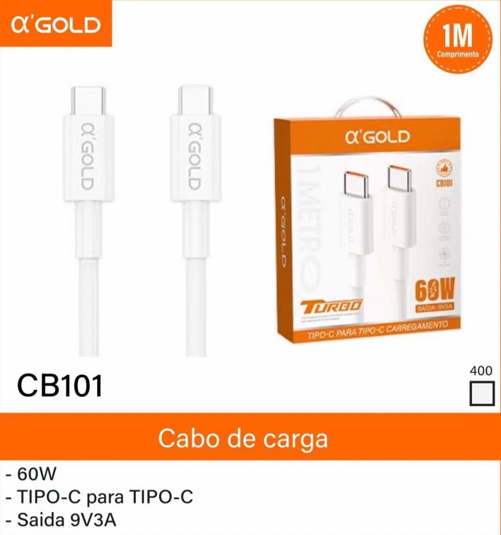 CABO USB-C TIPO C ELETRO