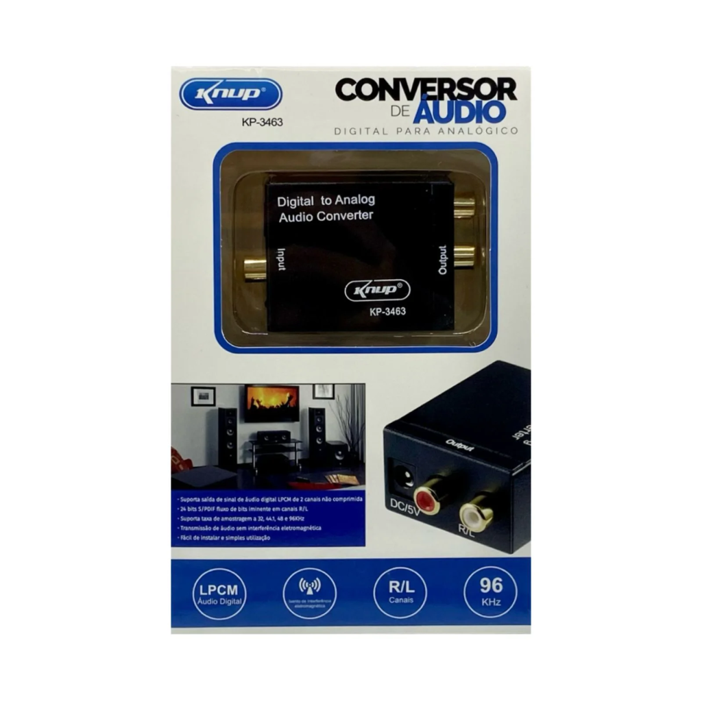 CONVERSOR DE ÁUDIO DIGITAL KNUP