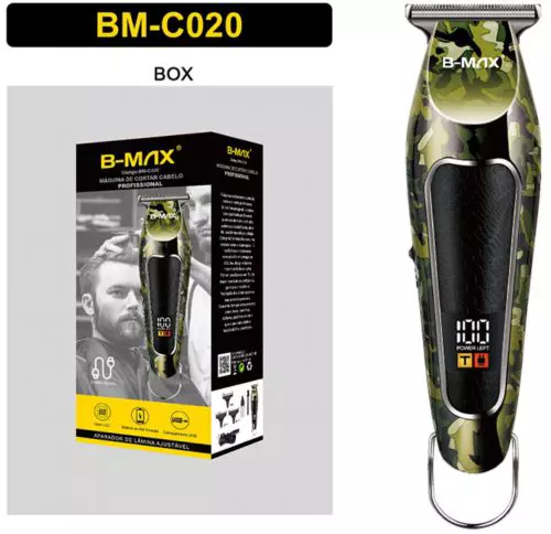 MÁQUINA PROFISSIONAL DE CORTAR CABELO B-MAX