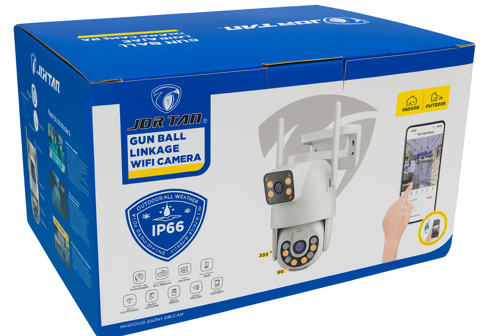 CÂMERA DE SEGURANÇA JORTAN 