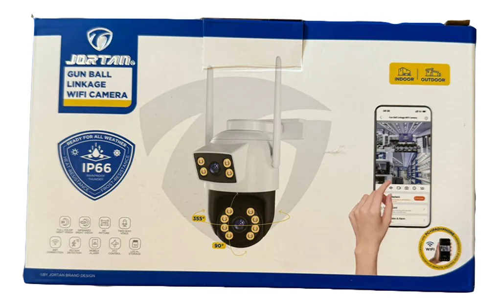 CÂMERA DE SEGURANÇA JORTAN