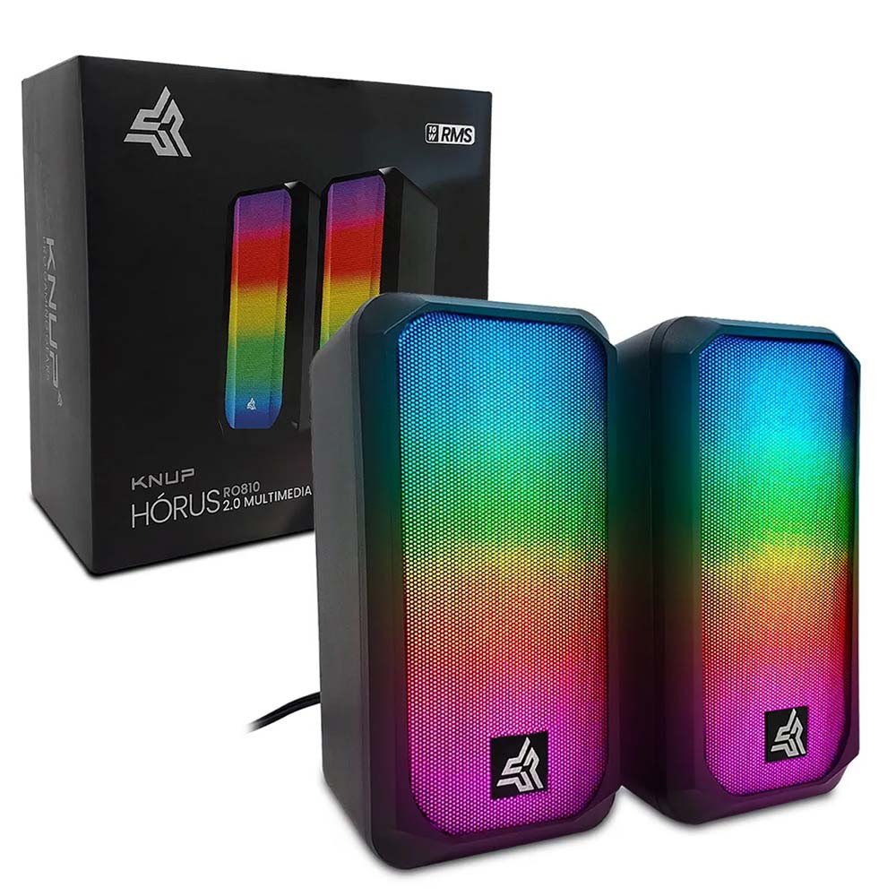 CAIXA DE SOM MULTIMÍDIA HÓRUS KNUP