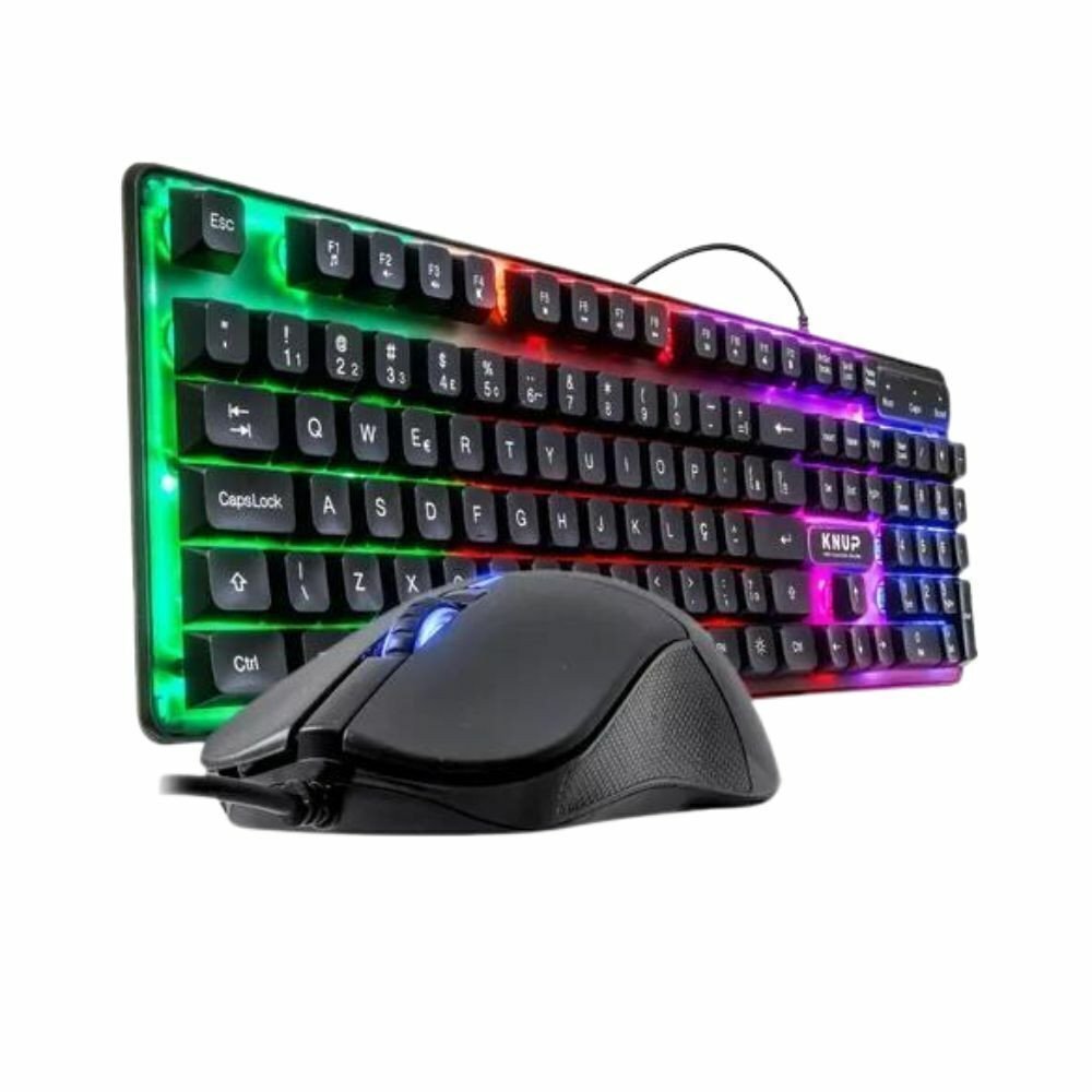 TECLADO E MOUSE GAMER KNUP