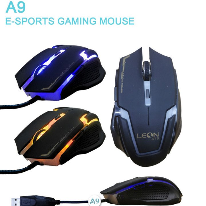 MOUSE A9 GAMING LEON 