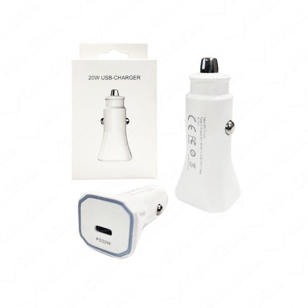 FONTE VEICULAR USB-C 20W