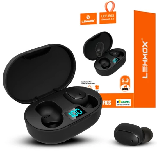 FONE BLUETOOTH COM VISOR LEHMOX