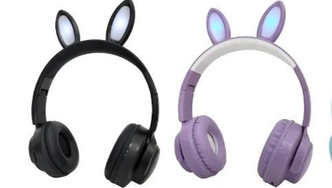 HEADPHONE SEM FIO ORELHA DE COELHO ELETRO MEX