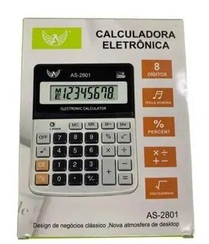 CALCULADORA 8 DÍGITOS ALTOMEX