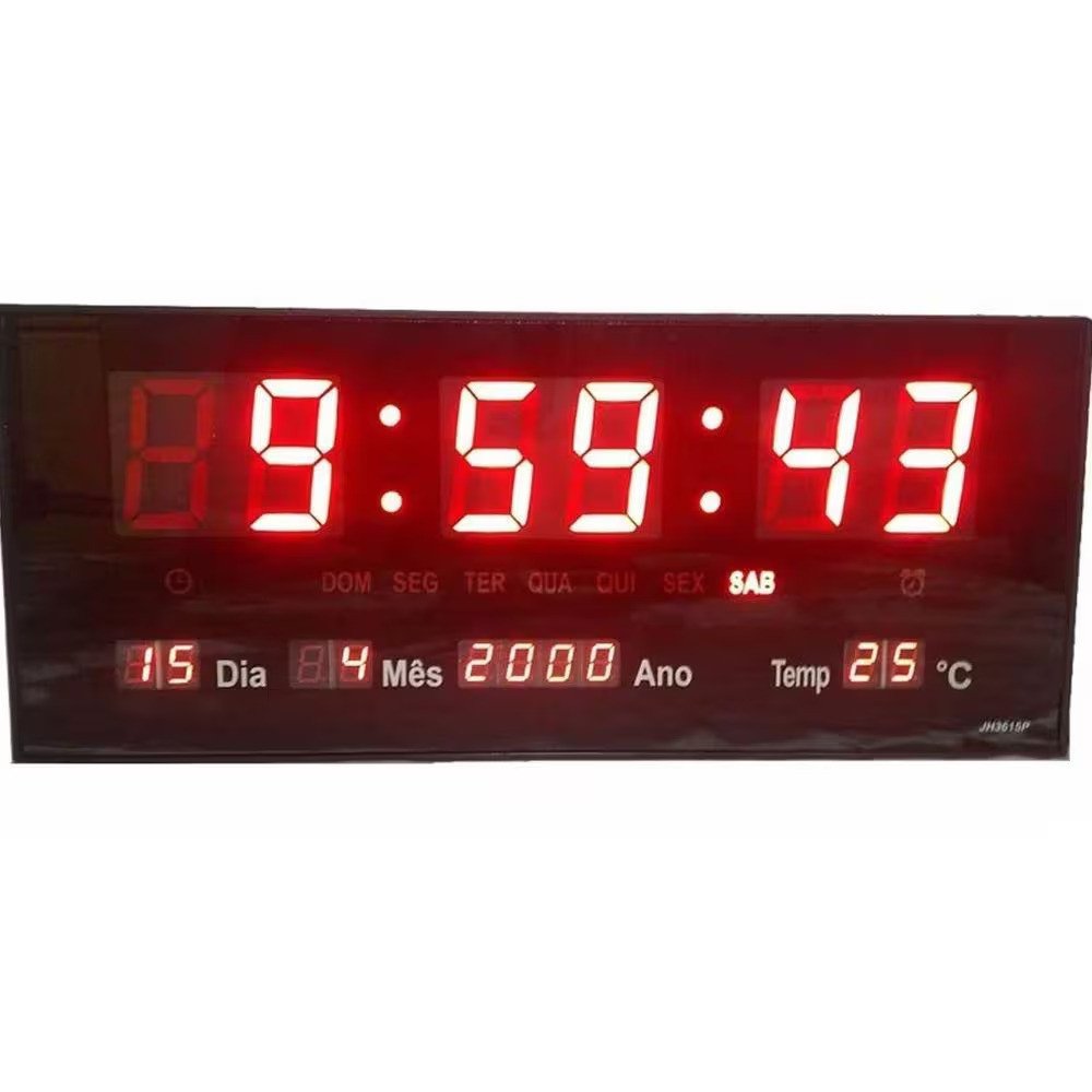 RELÓGIO DIGITAL LED ALTOMEX