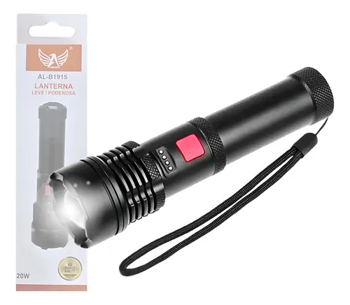 LANTERNA LED RECARREGÁVEL 
