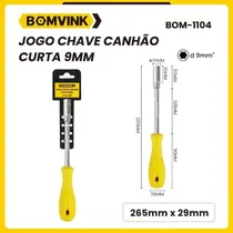 CHAVE CANHÃO CURTA 9MM BOMVINK