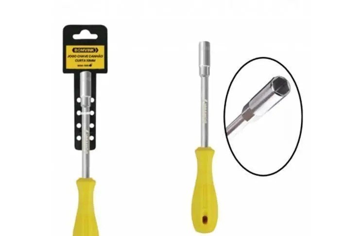 CHAVE CANHÃO CURTA 15MM BOMVINK