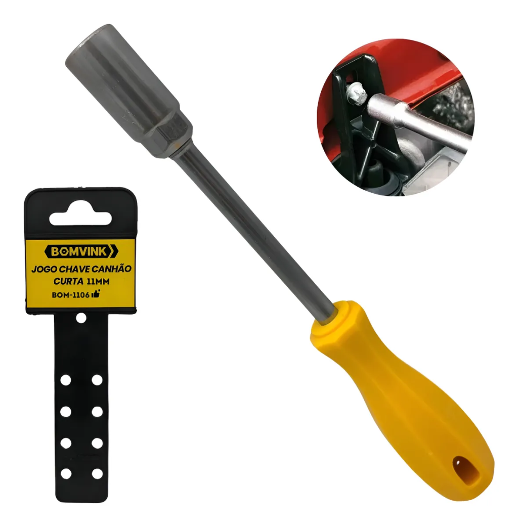 CHAVE CANHÃO CURTA 11MM BOMVINK