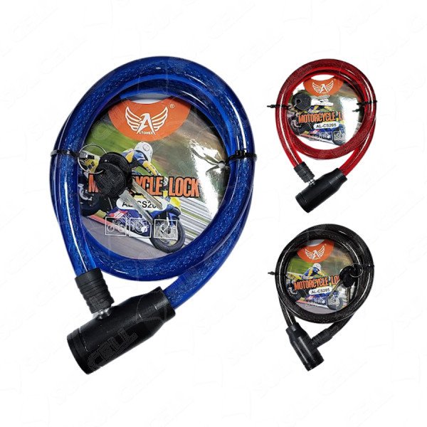 CADEADO PARA BICICLETA / MOTO COM CHAVE ALTOMEX