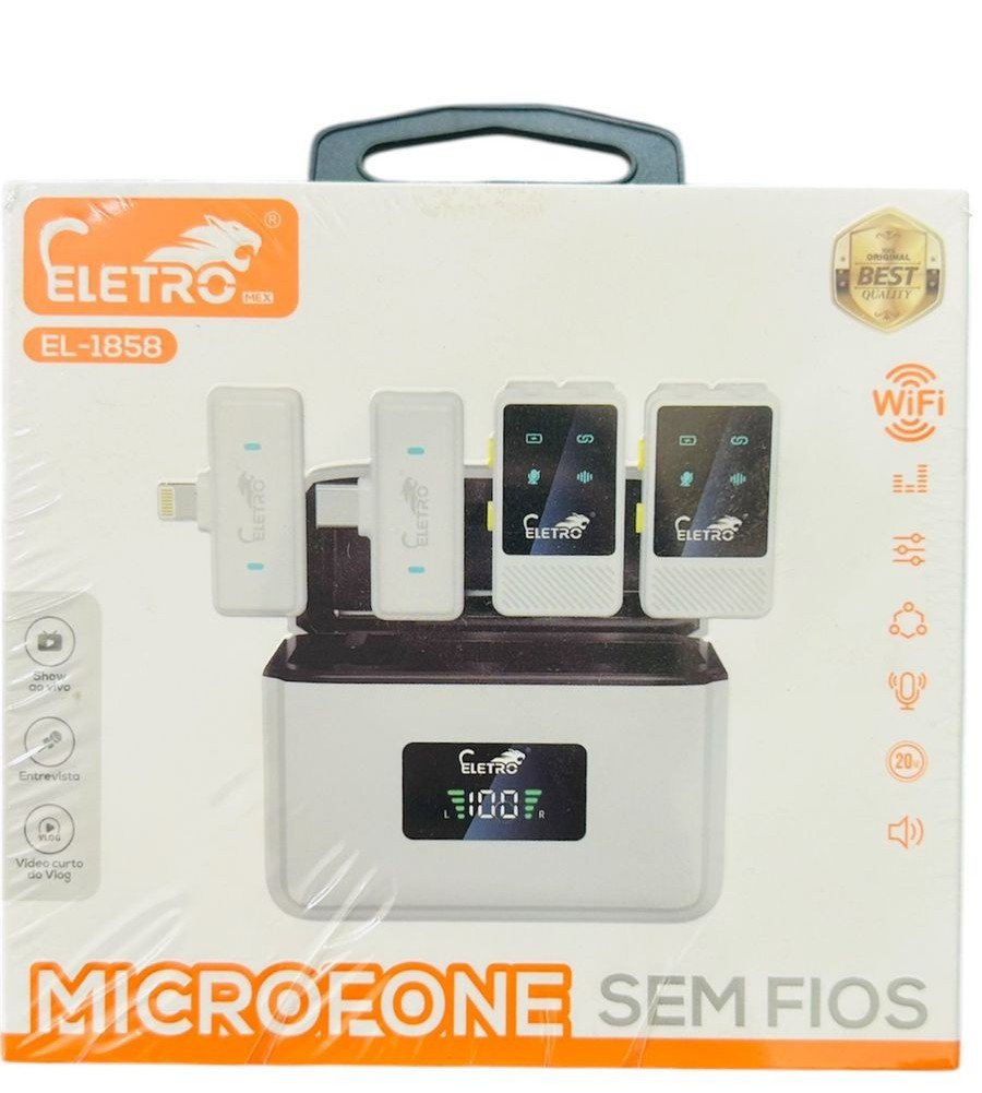 MICROFONE LAPELA ELETRO