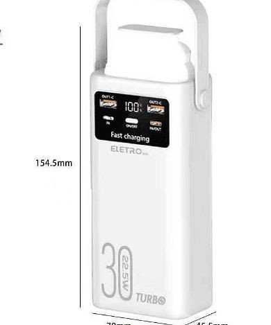 POWER BANK 30.000mAh 22.5W ELETRO