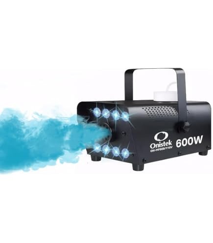 MÁQUINHA DE FUMAÇA E CANHÃO DE LED 600W ONISTEK