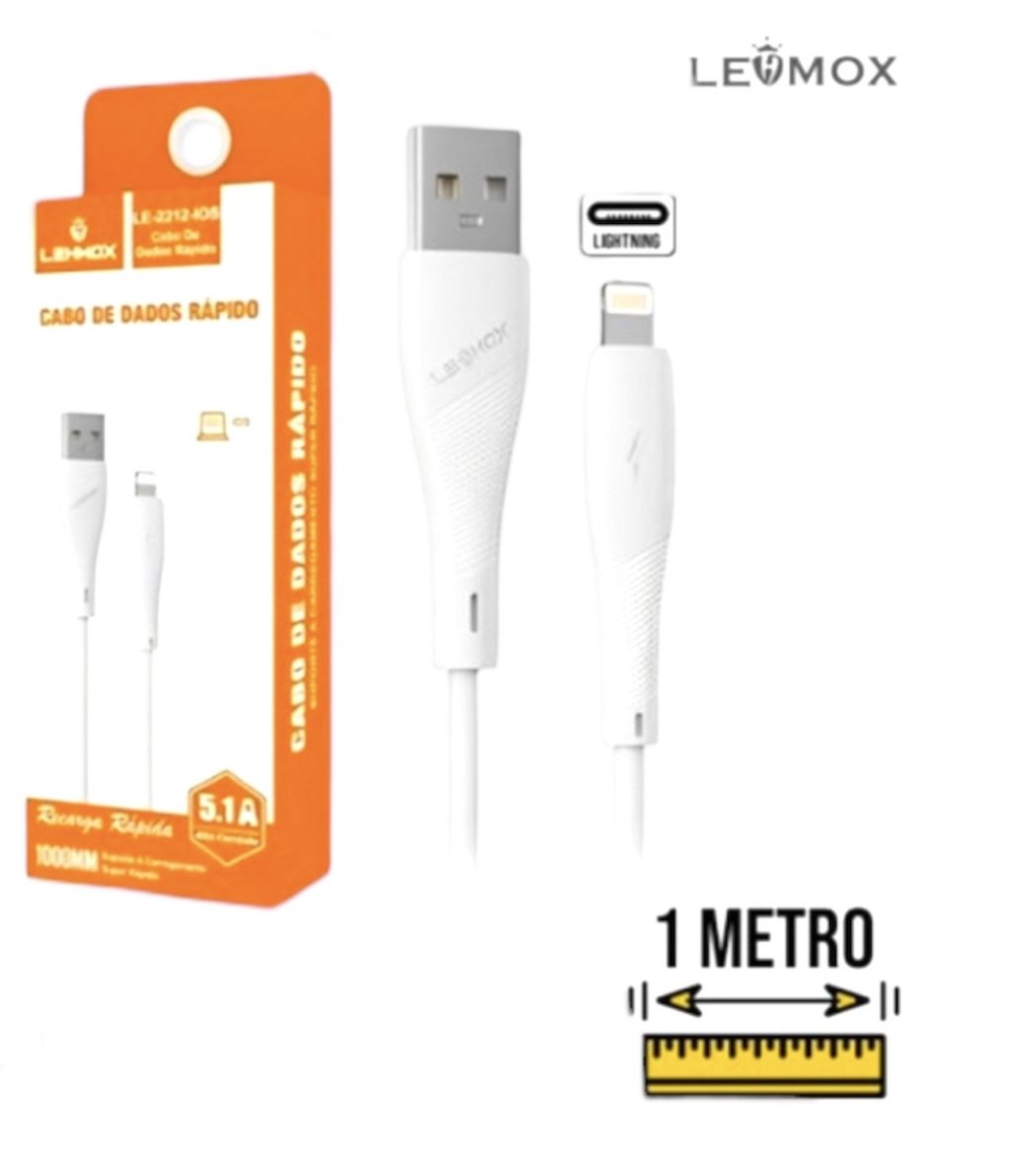 CABO USB LIGHTNING 1M LEHMOX