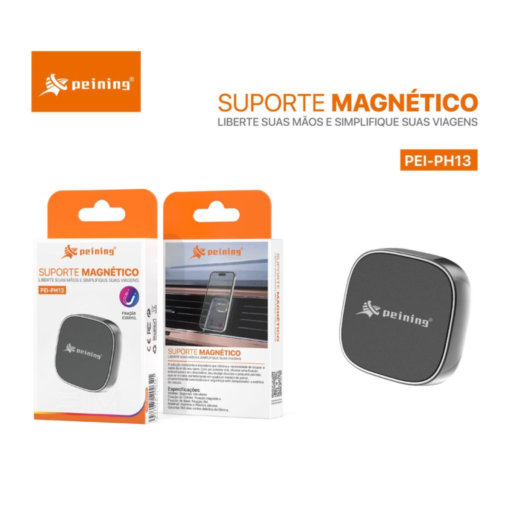 SUPORTE VEICULAR PEINING MAGNETICO PEI-PH13