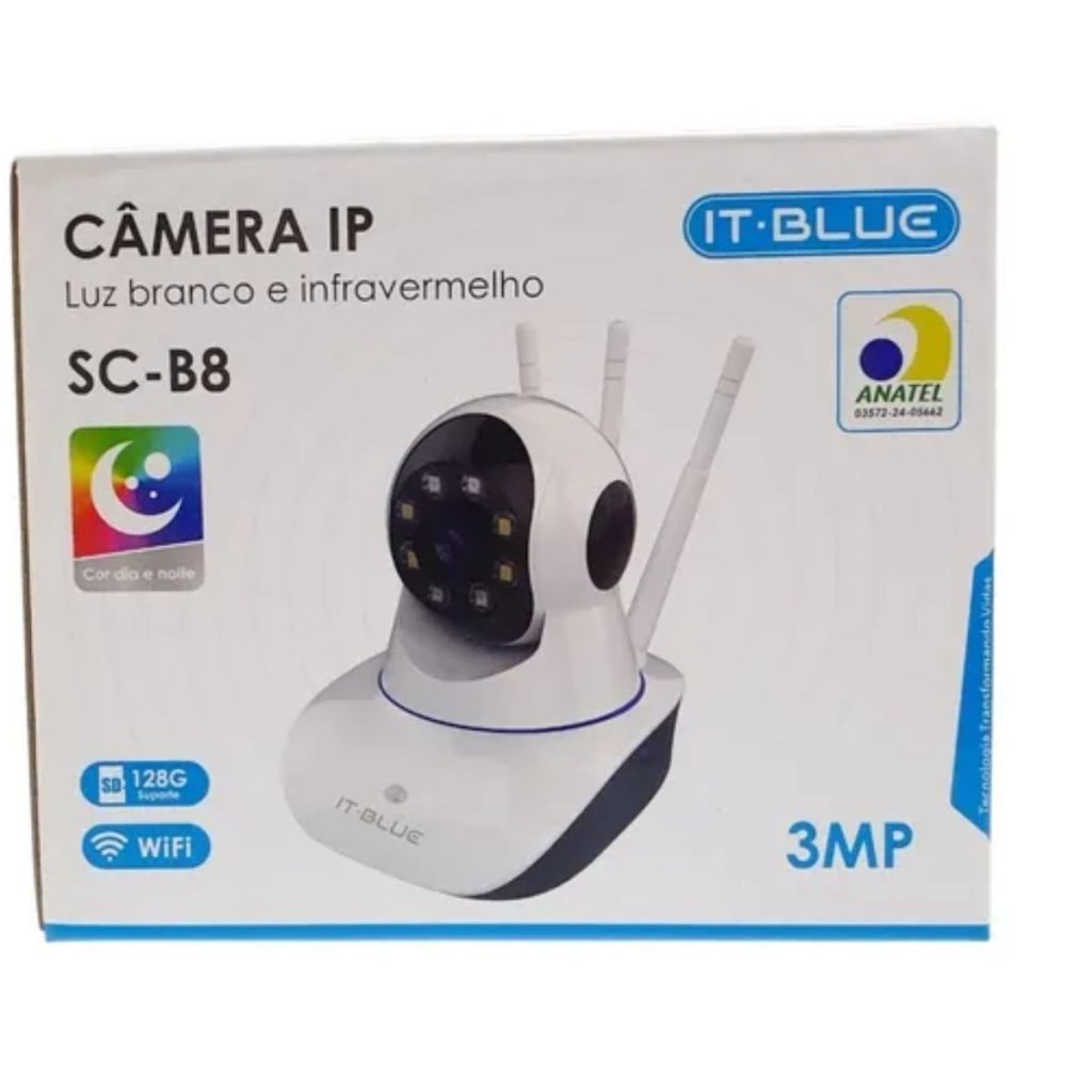 CÂMERA IP INFRAVERMELHO IT BLUE