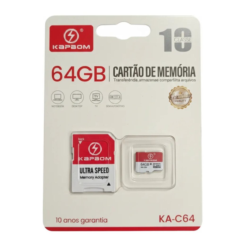 CARTAO DE MEMORIA KAPBOM 64GB
