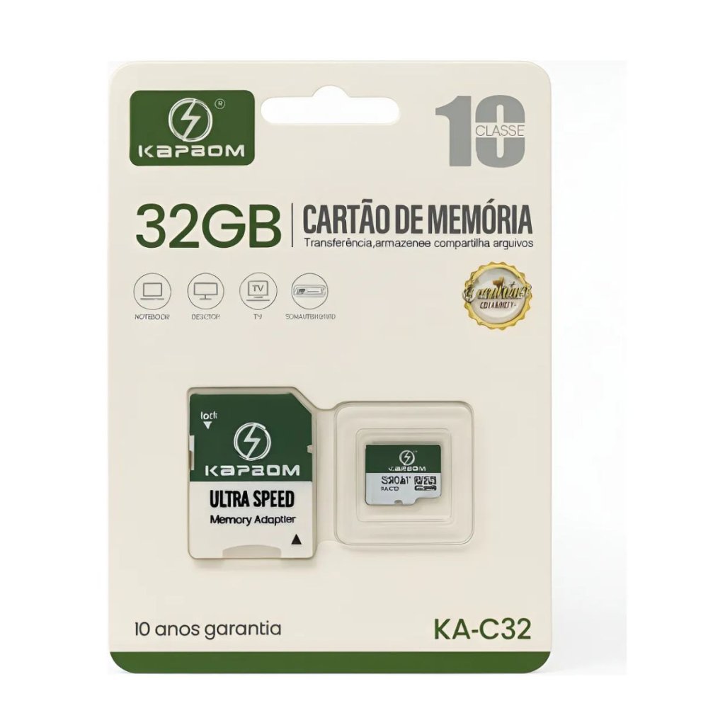 CARTAO DE MEMORIA KAPBOM 32GB KA-C32