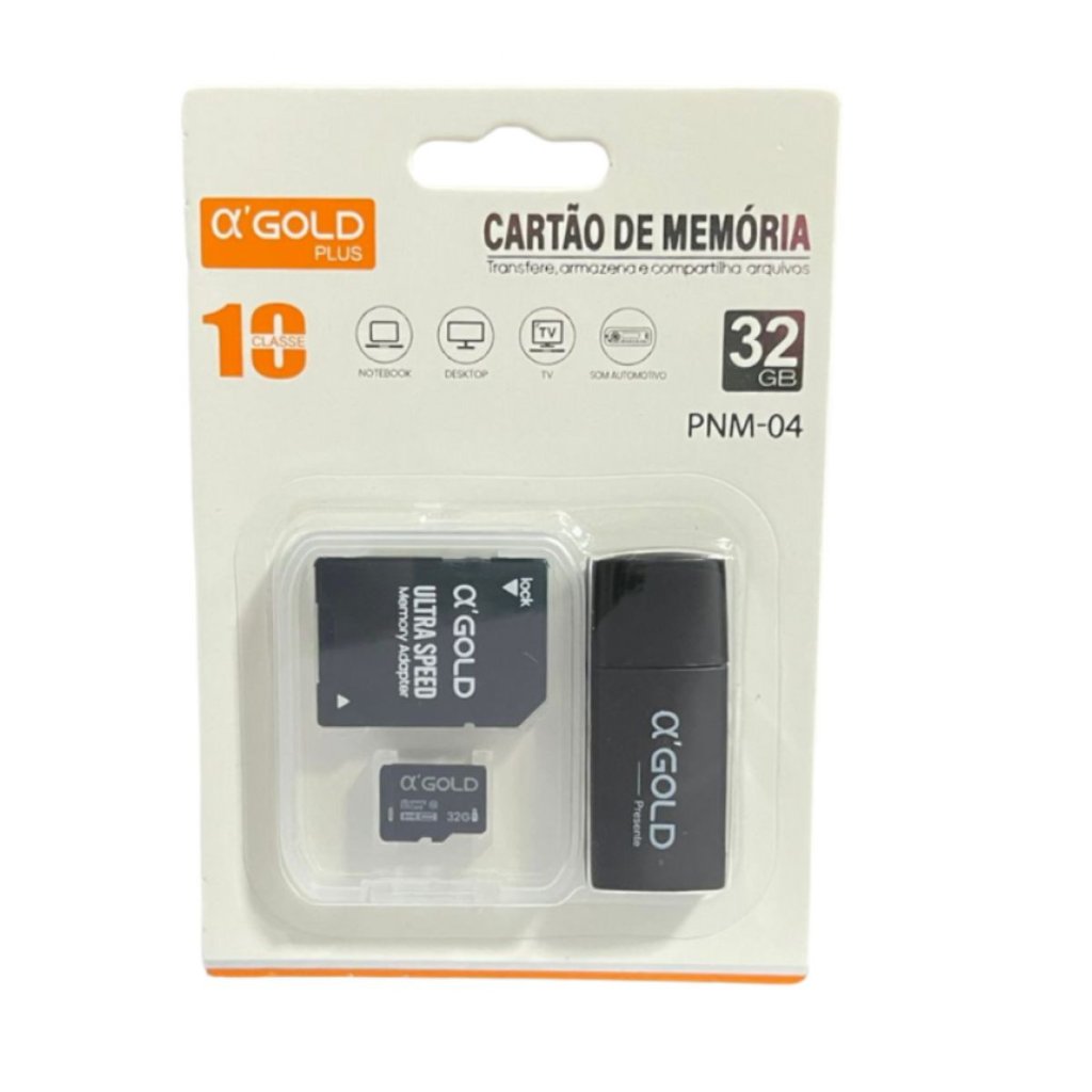 CARTAO DE MEMORIA 32GB XGOLD  PNM-04