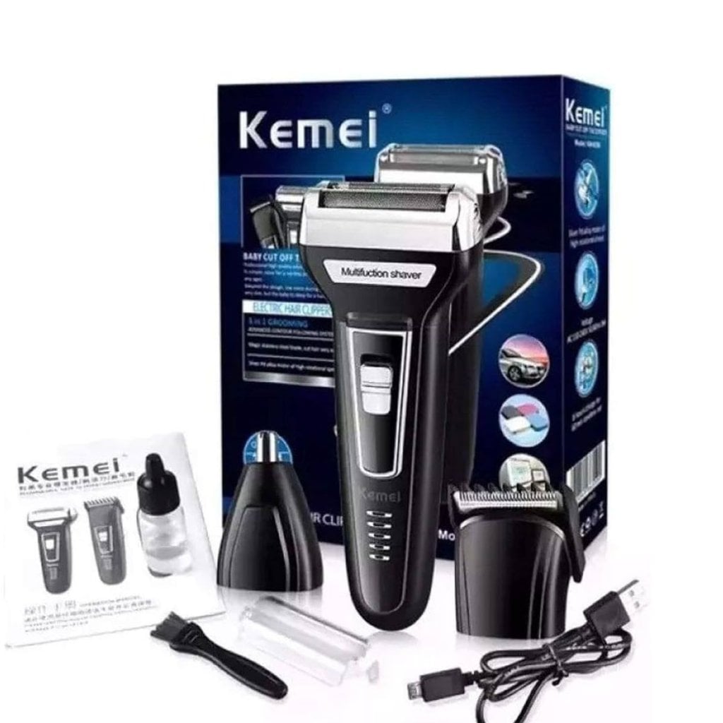 APARADOR DE PELO KEMEI NOSE 3IN1 