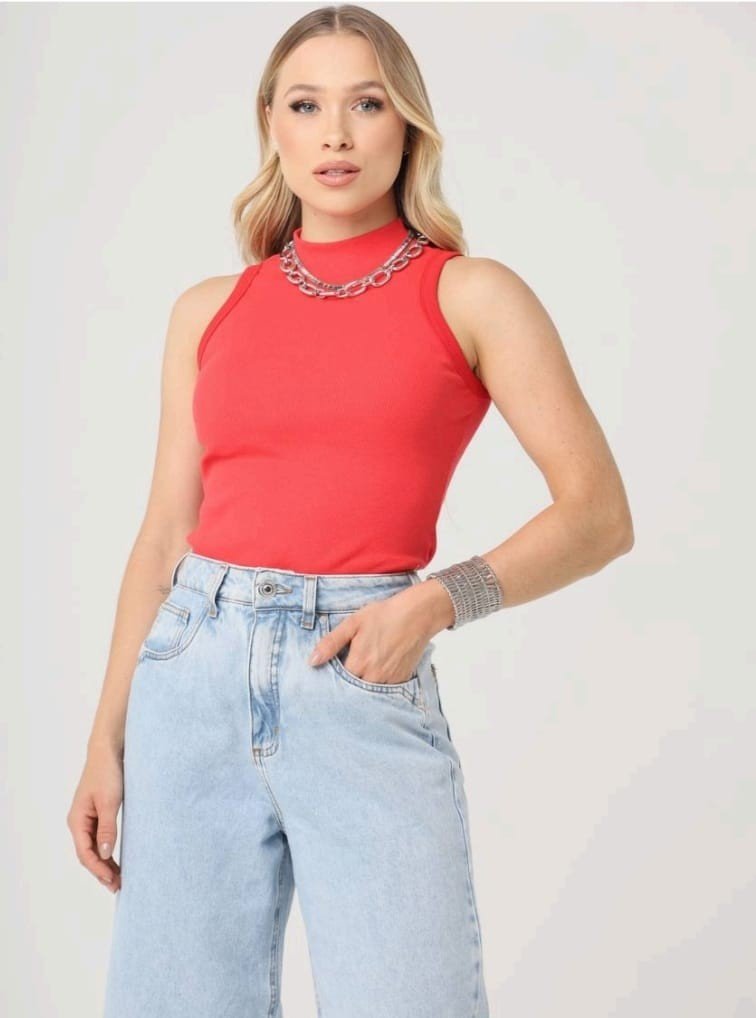 Regata Gola Alta Coral