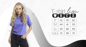  T-SHIRT LISA - LILAS GALAXY