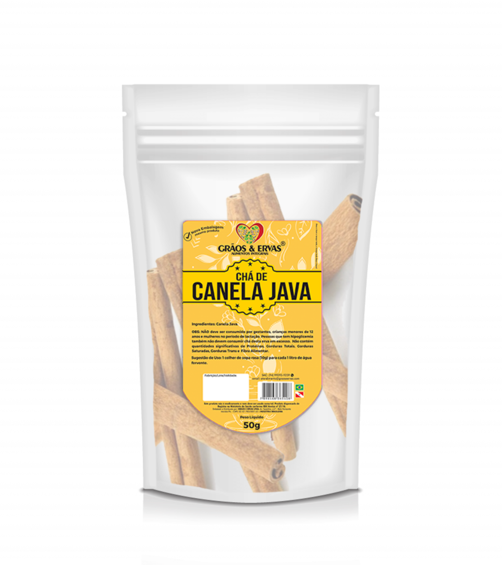 Chá de canela Java Grãos&Ervas 
