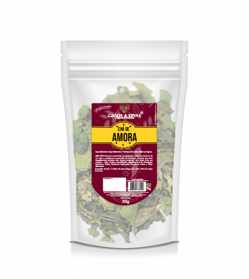 Chá de Amora - Grãos&Ervas 