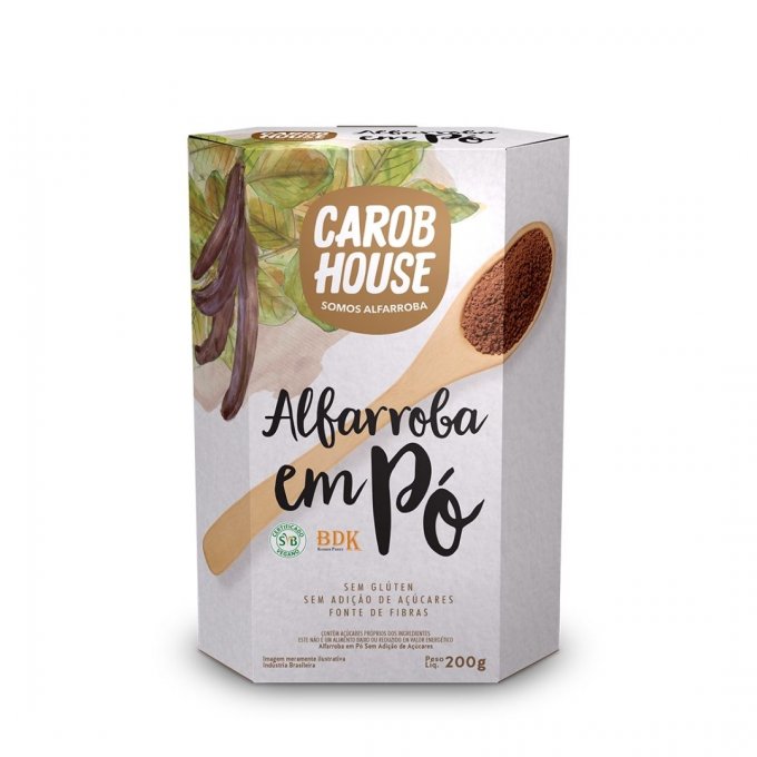 Alfarroba em pó - Carob House
