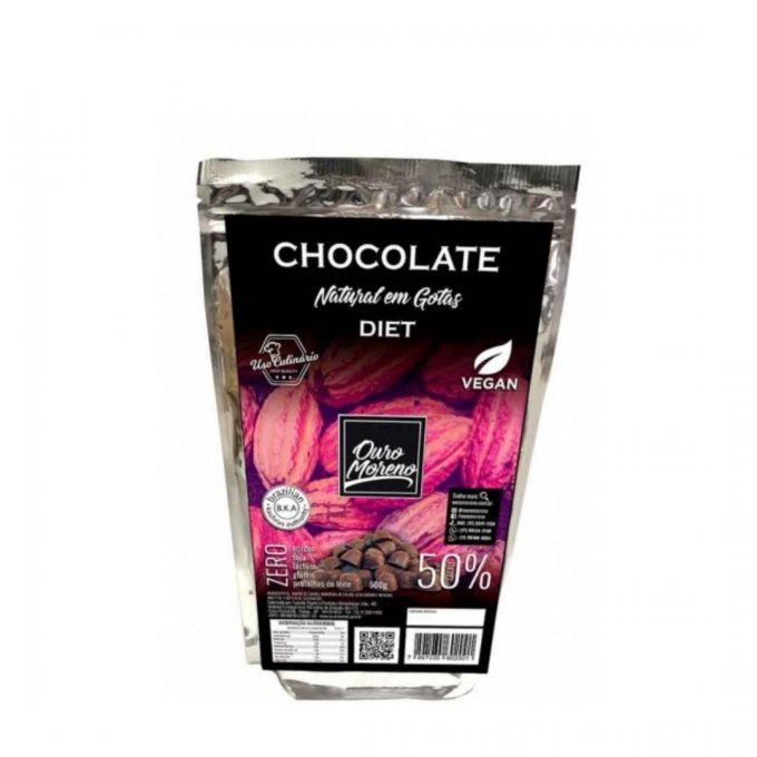 Chocolate em Gotas 50% Diet - Ouro Moreno