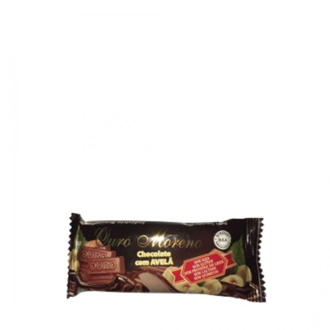 Chocolate com Avelã 50% - Ouro Moreno