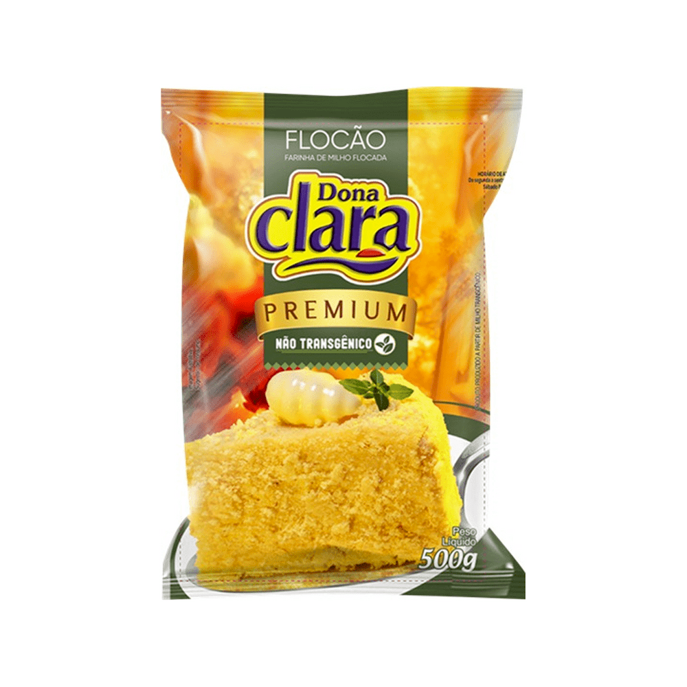 Flocão de Milho Não Trangenico - Dona Clara