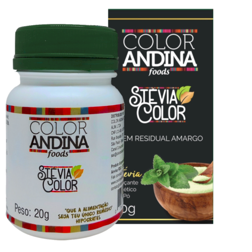 Adoçante Natural Stévia - Color Andina