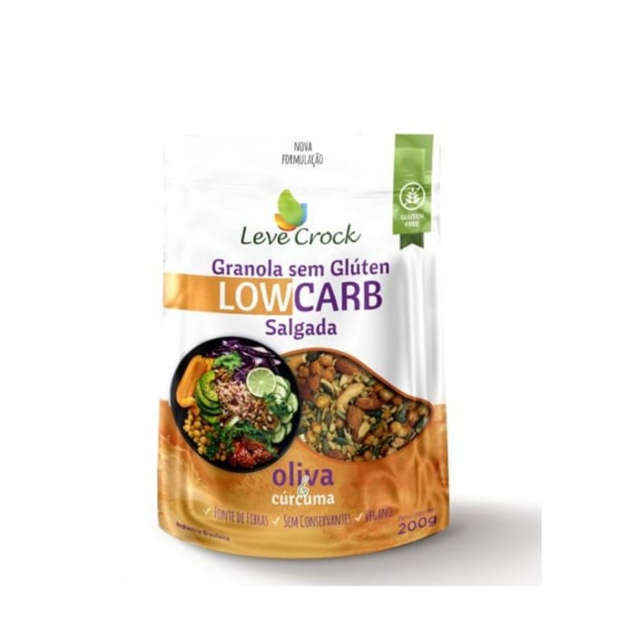 Granola Salgada Lowcarb LeveCrock 