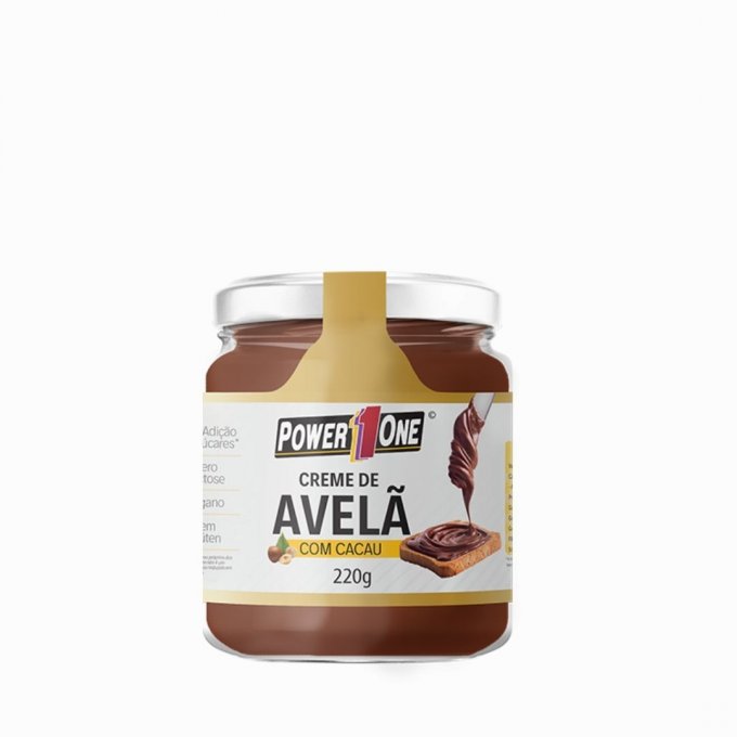 Creme de avelã com Cacao Power1One 