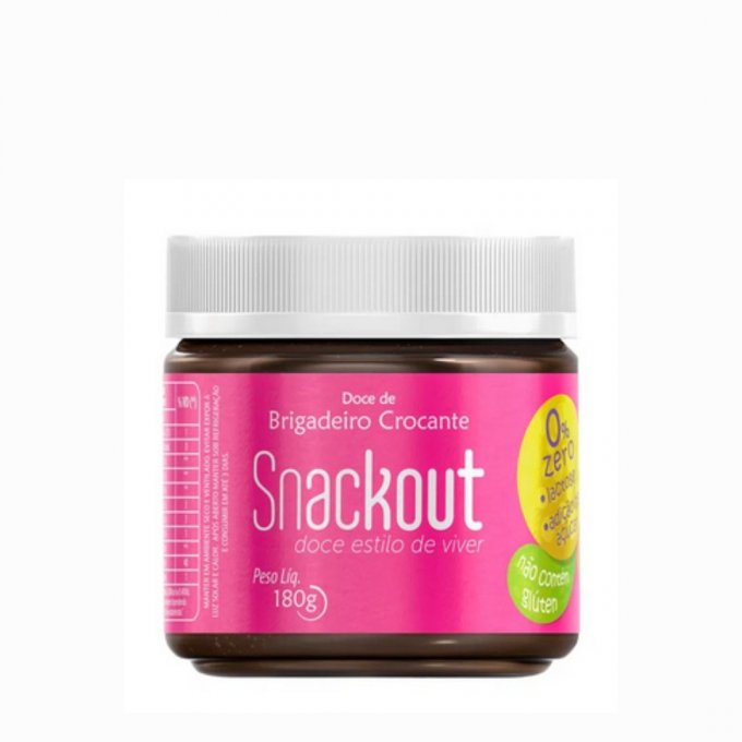 Snackout Doce de brigadeiro crocante