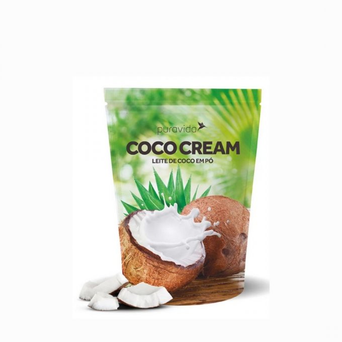 Coco Cream Leite de Coco em Pó - Puravida