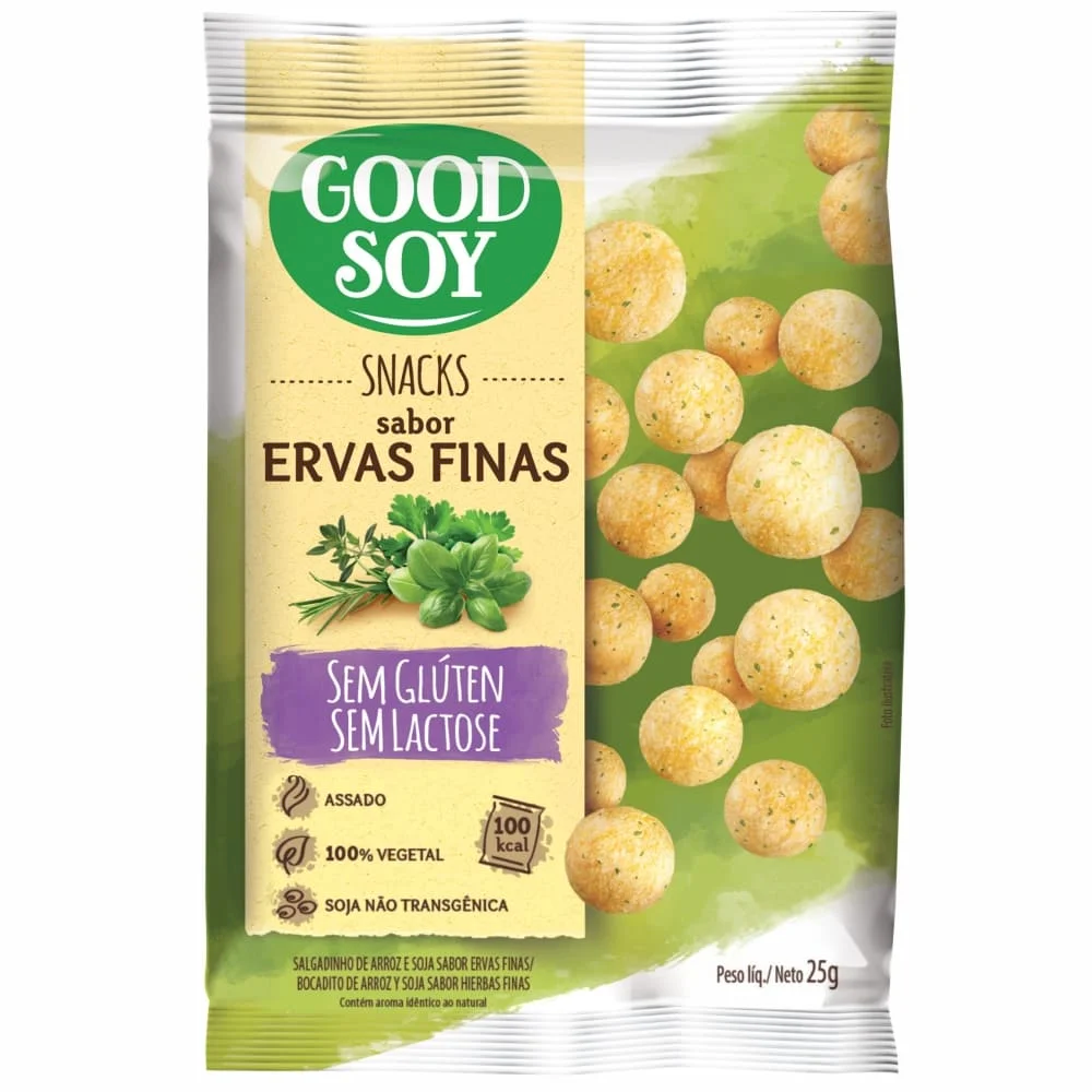 Snack de Soja GoodSoy Ervas Finas - Belive