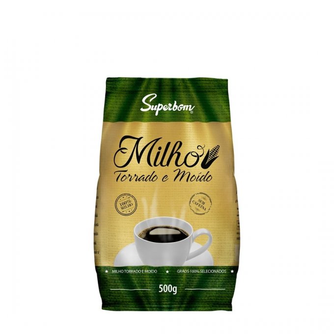 Milho torrado e moído Superbom (tipo café)