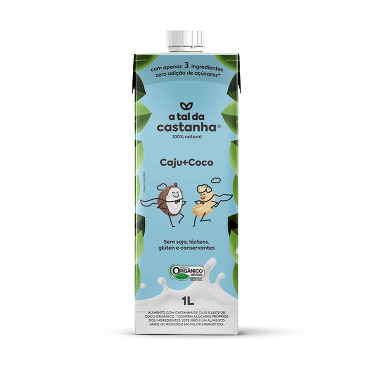 Bebida Vegetal Caju+Coco - A Tal da Castanha