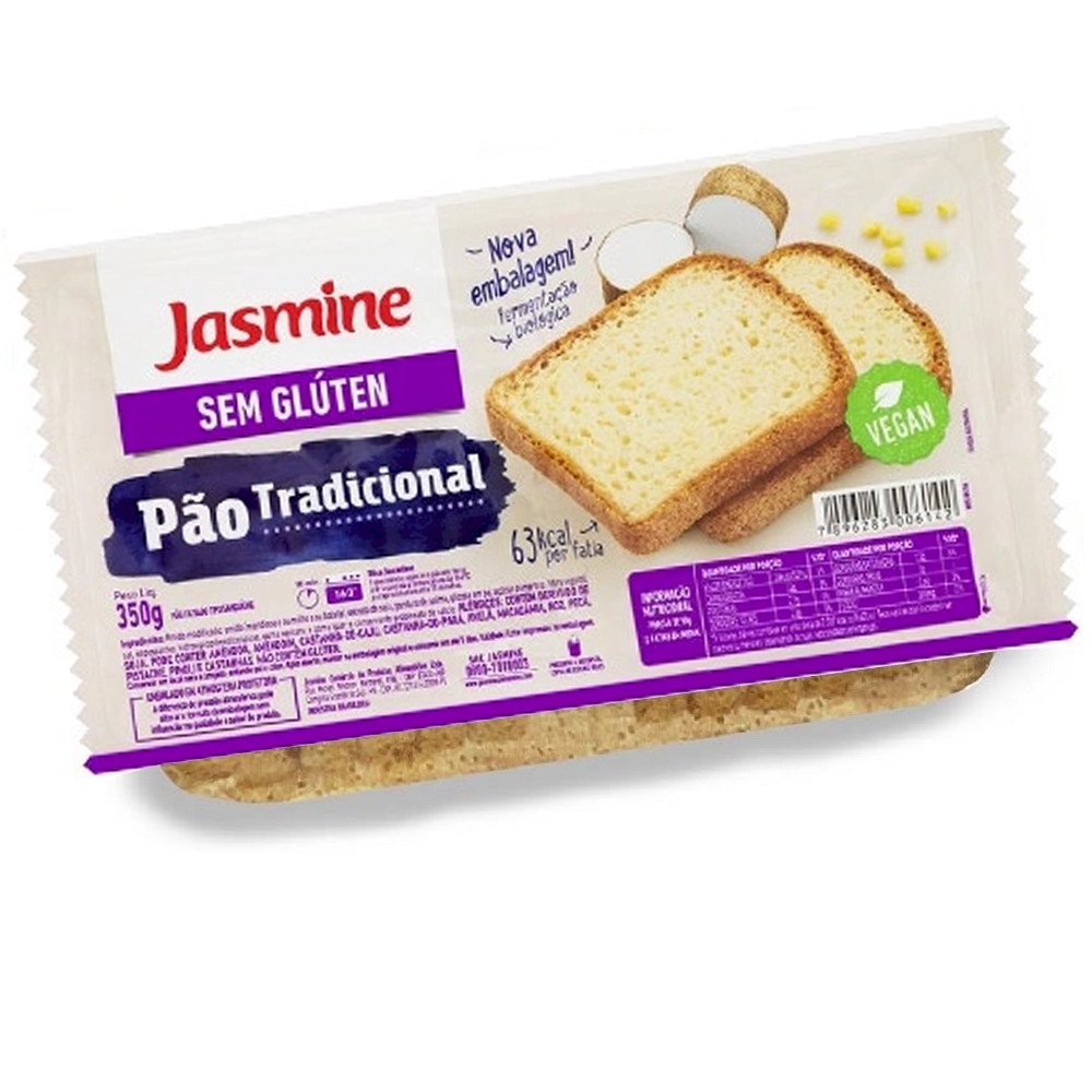 Pão Tradicional s/ Glúten - Jasmine